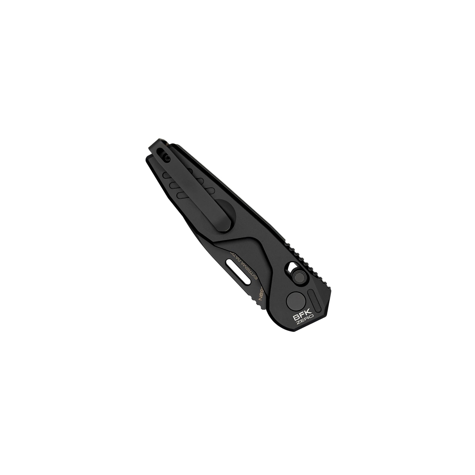 Extrema Ratio BFK ZERO coltello chiudibile tattico ed EDC con lama tanto, foro per apertura rapida, blocco di sicurezza e impugnatura ergonomica
