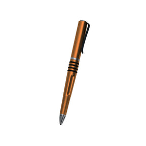 Fox Knives Tactical Pen penna tattica con corpo in metallo, impugnatura testurizzata antiscivolo, clip da tasca e puntale di precisione