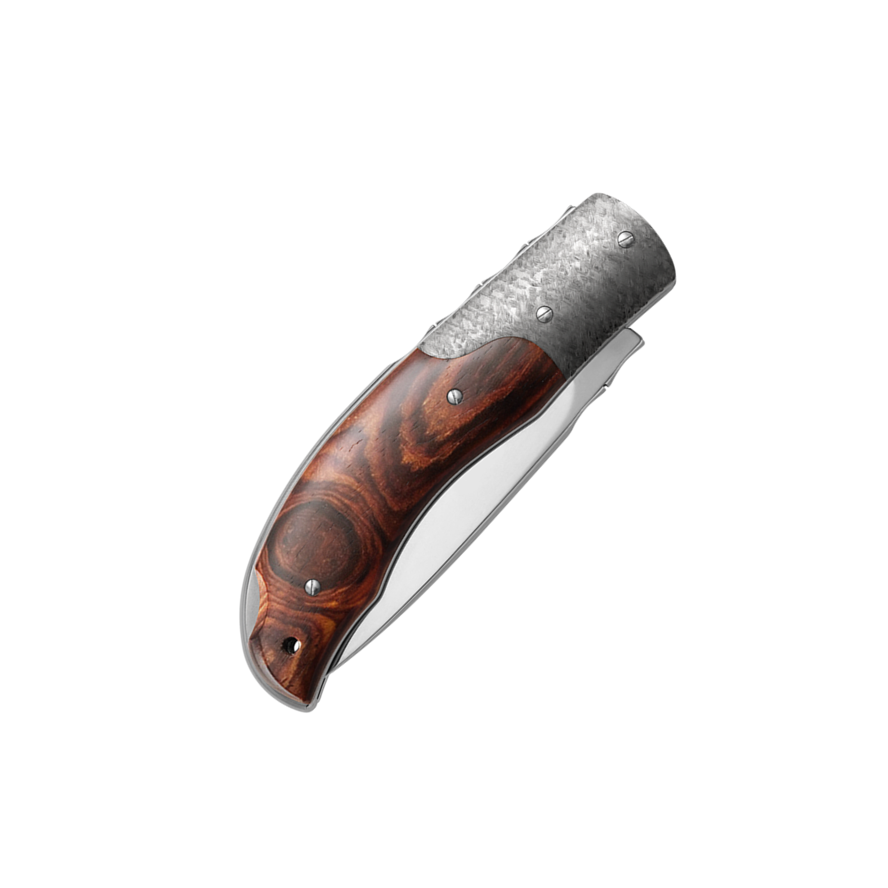 Viper Quality Coltello chiudibile artigianale con lama satinata in acciaio inossidabile e manico ergonomico disponibile in pregiate finiture di legno o con inserti TITANIO dotato di sistema di apertura fluido e design elegante ideale per il porto quotidiano e collezionismo