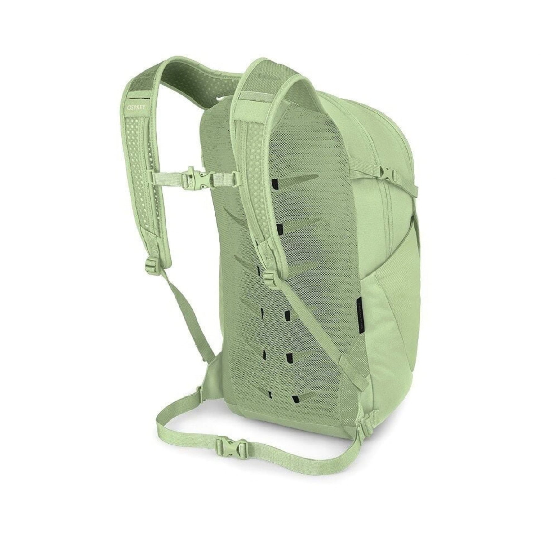 Osprey Daylite Plus zaino compatto multiruolo da 20 litri con schienale ventilato AirScape, tasca imbottita per portatile o sacca idrica, tasche laterali elasticizzate per borracce e cinghie di compressione, ideale per escursioni giornaliere, viaggi e uso urbano quotidiano.