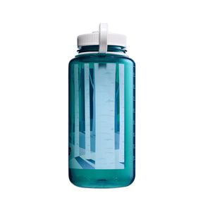 NALGENE | WIDE MOUTH NEGATIVE LANDSCAPE PRINT BOTTLE Trout with Landscape Forest - Borraccia a bocca larga 0.94 L in edizione limitata