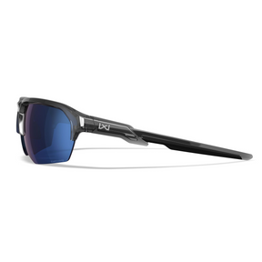 Occhiali da sole polarizzati Wiley X WX JAKL CHJKL09 con lenti CAPTIVATE Blue Mirror, protezione UV 100%, design semi-rimless per attività outdoor e sportive, su backpacco.it