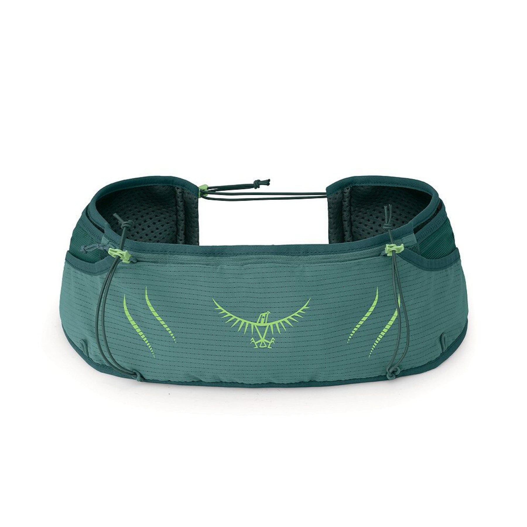 Osprey Duro Dyna Pro Belt cintura marsupio per trail running da 0.8 litri con schienale in rete traspirante tasca frontale con zip e cordini elastici di compressione e trasporto