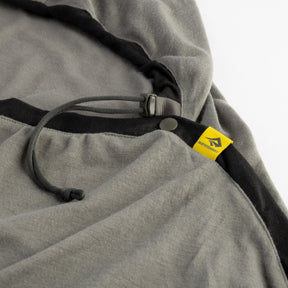 Sea to Summit Reactor Lightweight sacco lenzuolo termico leggero a mummia con cappuccio sagomato e chiusura a coulisse per campeggio, trekking e outdoor