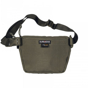 Pentagon Amina Dangler Pouch marsupio tattico multifunzione e tasca dangler per gilet portapiastre con pannello frontale a strappo per patch, fori di drenaggio e cinghia regolabile con fibbia a sgancio rapido per uso EDC e outdoor.