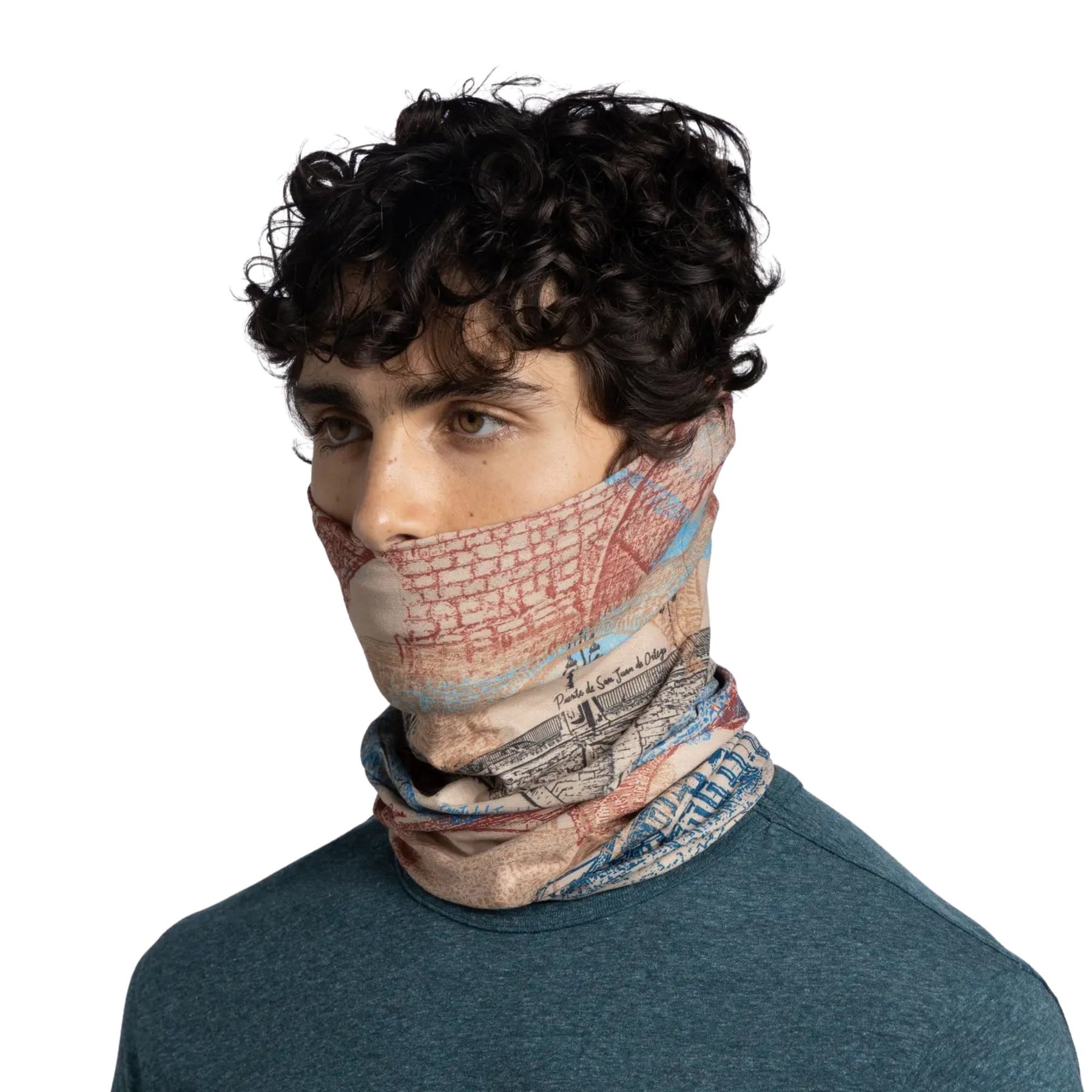 BUFF | COOLNET UV NECKWEAR - CAMINO PUENTES CLOUD - Scaldacollo con protezione solare - BackPacco - BP-BUFF-138353.003.10.00