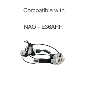 Petzl NAO Belt Kit Cavo di prolunga e clip di fissaggio per batteria lampada frontale NAO progettato per spostare l'alimentazione dalla testa alla cintura o nello zaino riducendo il peso sul capo e preservando l'autonomia delle celle in condizioni di freddo estremo