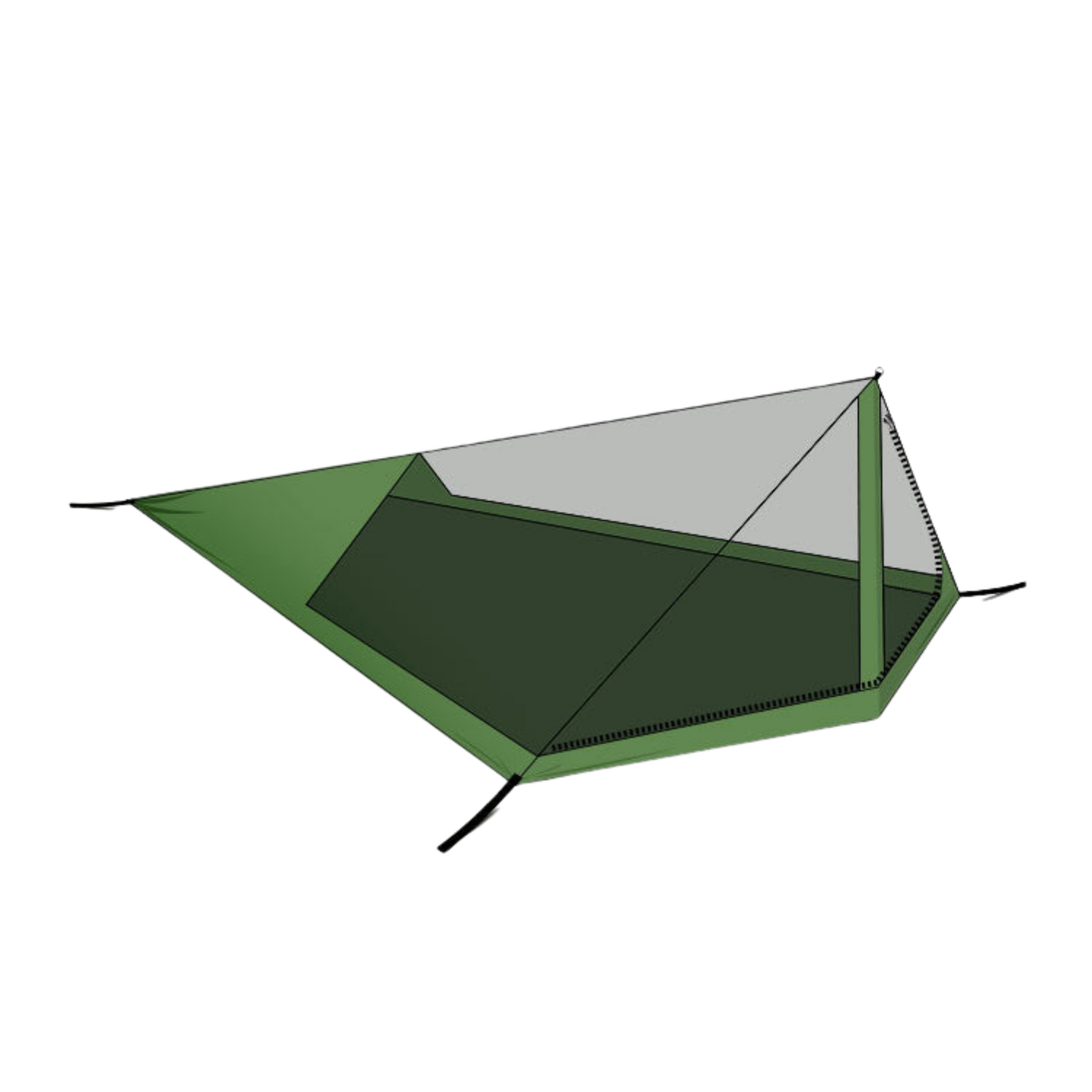 DD | SUPERLIGHT BIKEPACKER MESH TENT - Tenda zanzariera
