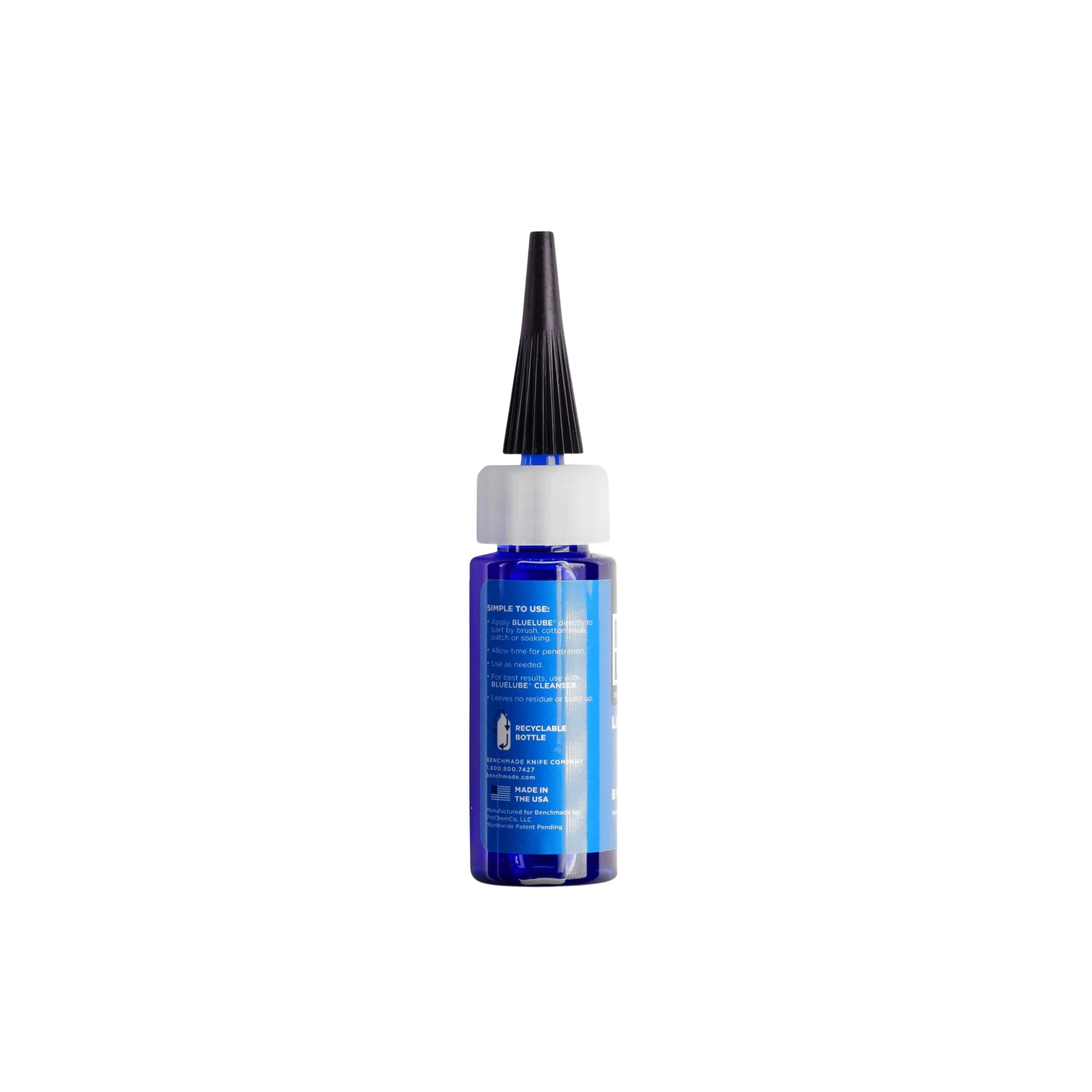 Benchmade BlueLube Lubricant Lubrificante di alta qualità formulato per ridurre l attrito e prevenire l usura dei meccanismi dei coltelli chiudibili garantendo un apertura fluida e una protezione duratura contro la corrosione senza attirare polvere o residui