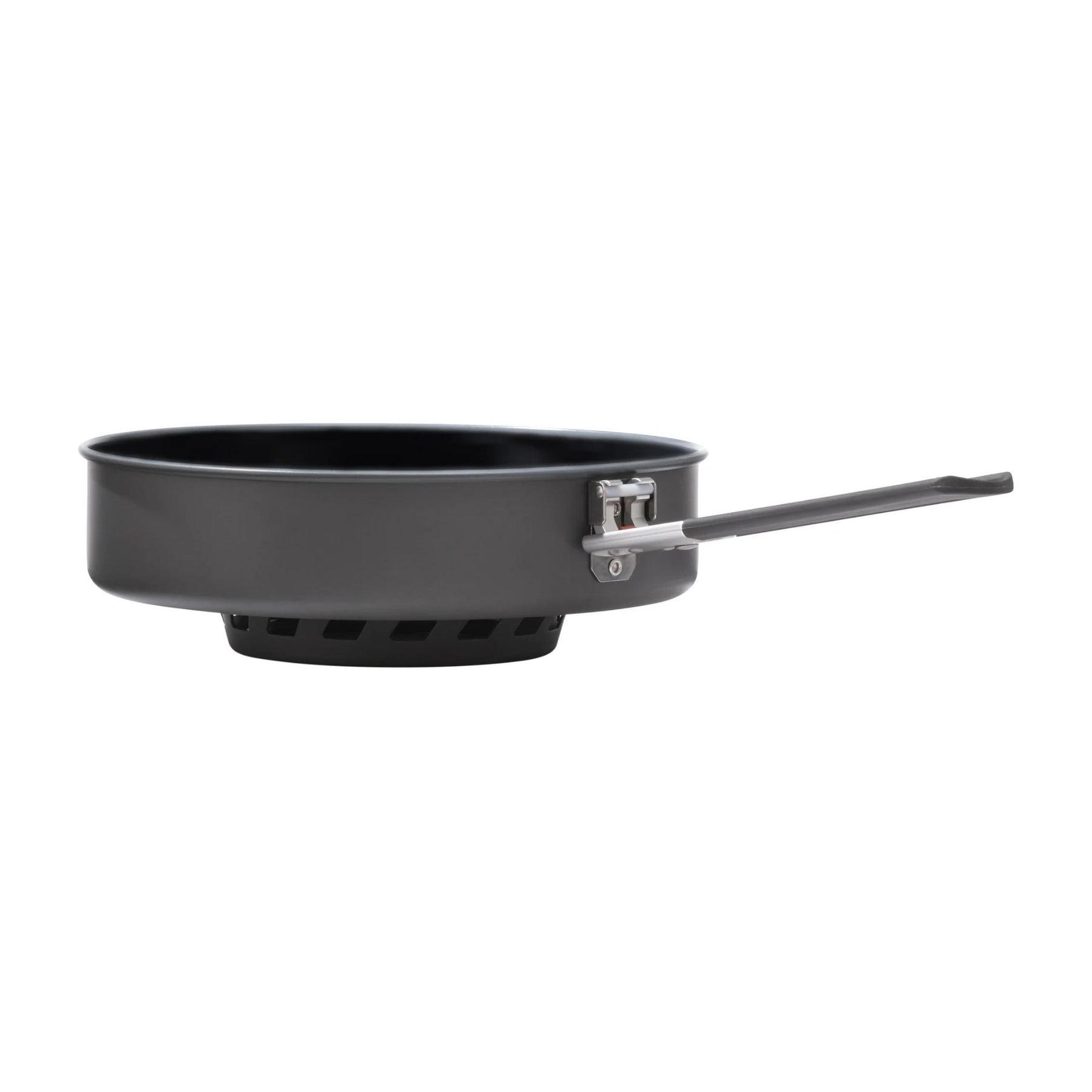 MSR WindBurner Ceramic Skillet padella da campeggio con rivestimento in ceramica antiaderente, anello cattura calore e manico pieghevole per sistemi di cottura outdoor