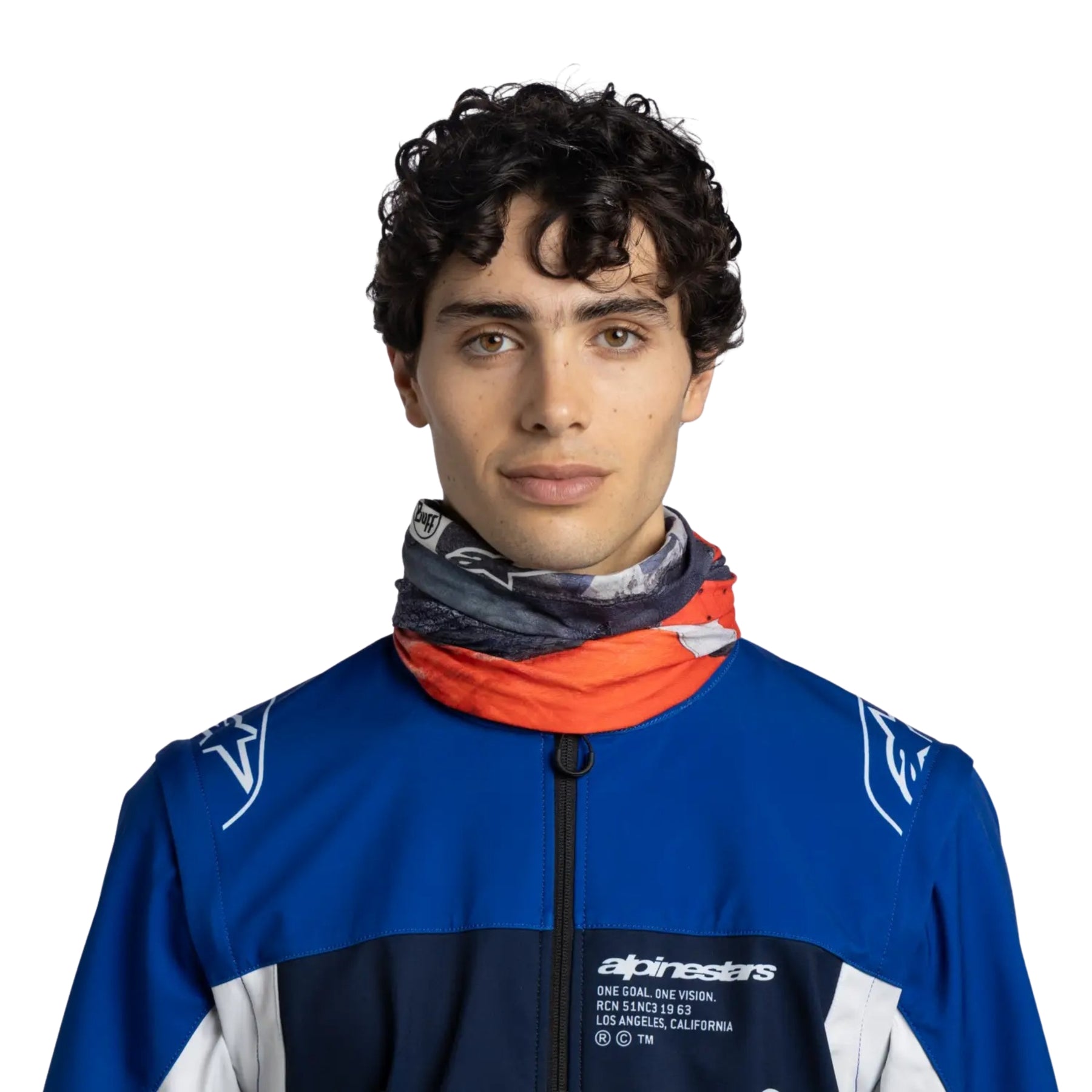 Buff Original EcoStretch Neckwear IGNITE BLACK scaldacollo tubolare multifunzione con protezione solare.