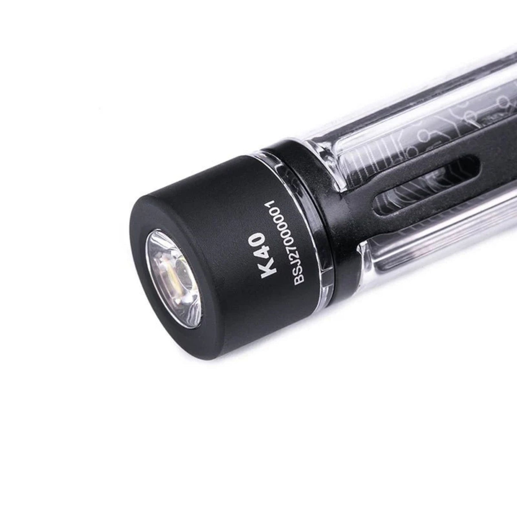 NEXTORCH K40 Torcia portachiavi ricaricabile USB-C da 300 lumen max Ideale come accessorio EDC per l'uso quotidiano.