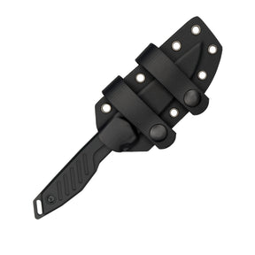 Extrema Ratio BFK Pixel coltello a lama fissa compatto con profilo tanto modificato,  impugnatura ergonomica scanalata e passante per cordino ideale per everyday carry tattico