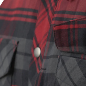 Helikon-Tex Winter Warden Shirt KO-WWS-PB camicia invernale imbottita con isolamento sintetico da 60 g/m2, rinforzi sulle spalle in tessuto VersaStretch, chiusura con bottoni automatici Prym, polsini regolabili e 7 tasche funzionali per bushcraft, escursionismo e outdoor