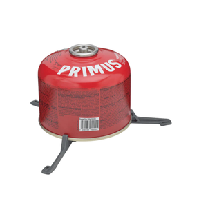Stand pieghevole Primus Canister Stand, base stabilizzatrice in plastica per bombole di gas da campeggio o fornelli, migliora la stabilità su terreni irregolari, accessorio per outdoor e trekking