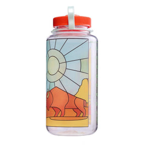 NALGENE | WIDE MOUTH STAINED GLASS PRINT BOTTLE Desert - Borraccia a bocca larga 0.94 L