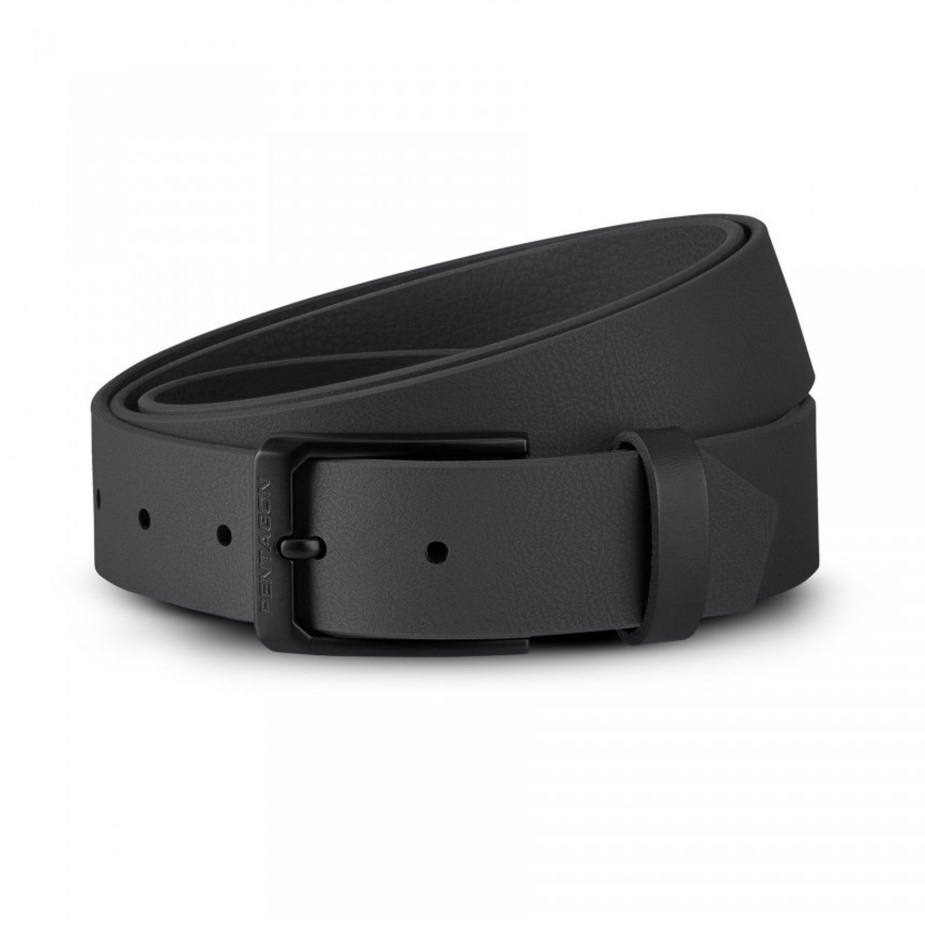 Pentagon Monte Belt 35 mm cintura per uso quotidiano ed EDC con fibbia in metallo e logo inciso profilo basso 