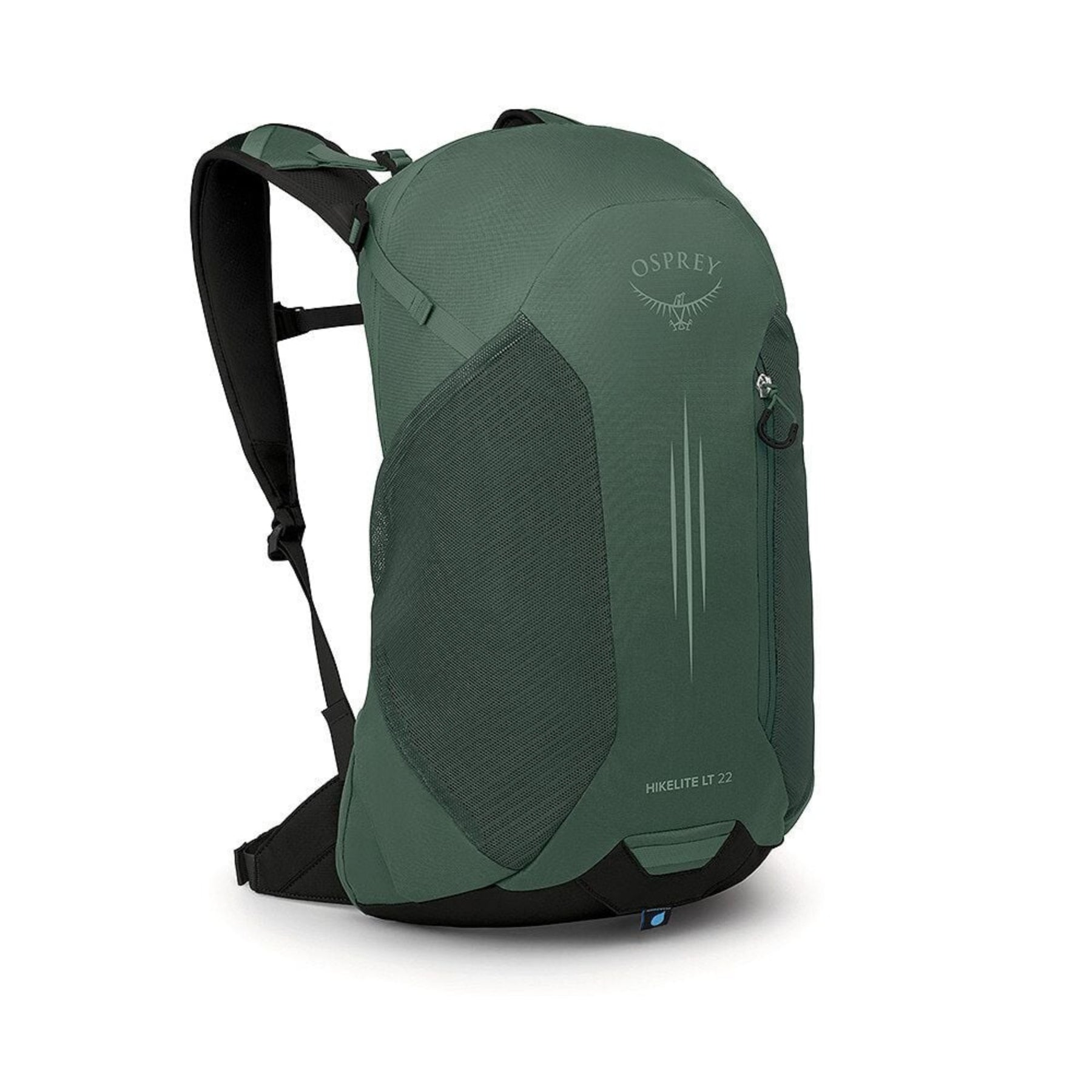 Osprey Hikelite LT 22 zaino da 22 litri ultraleggero per escursionismo e trekking con schienale ventilato tasche laterali in rete e spallacci ergonomici regolabili ideale per outdoor e camminate in montagna