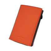 MOERO | PRO ZIP SAFFIANO ORANGE - Portafoglio