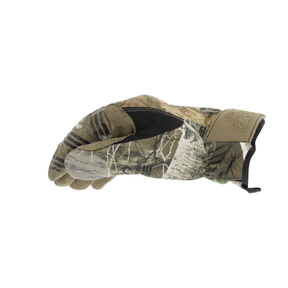 Guanti Mechanix Sub35 Realtree Edge, guanti tattici invernali imbottiti e isolanti in mimetismo Realtree Edge, per caccia e outdoor in clima freddo, con chiusura in velcro regolabile