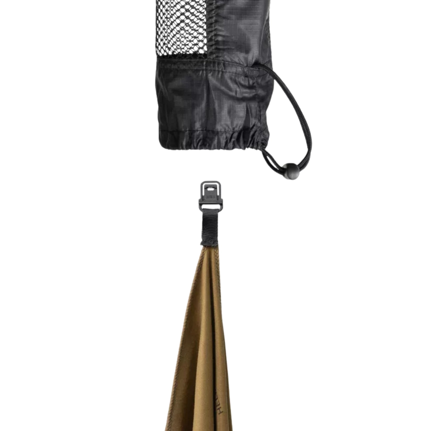 Helikon-Tex Field Towel asciugamano tattico compatto in microfibra ad asciugatura rapida e super assorbente con anello di sospensione per trekking, campeggio, outdoor e sopravvivenza