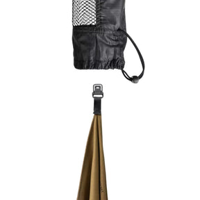 Helikon-Tex Field Towel asciugamano tattico compatto in microfibra ad asciugatura rapida e super assorbente con anello di sospensione per trekking, campeggio, outdoor e sopravvivenza