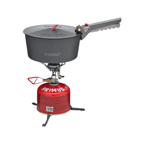 Stand pieghevole Primus Canister Stand, base stabilizzatrice in plastica per bombole di gas da campeggio o fornelli, migliora la stabilità su terreni irregolari, accessorio per outdoor e trekking