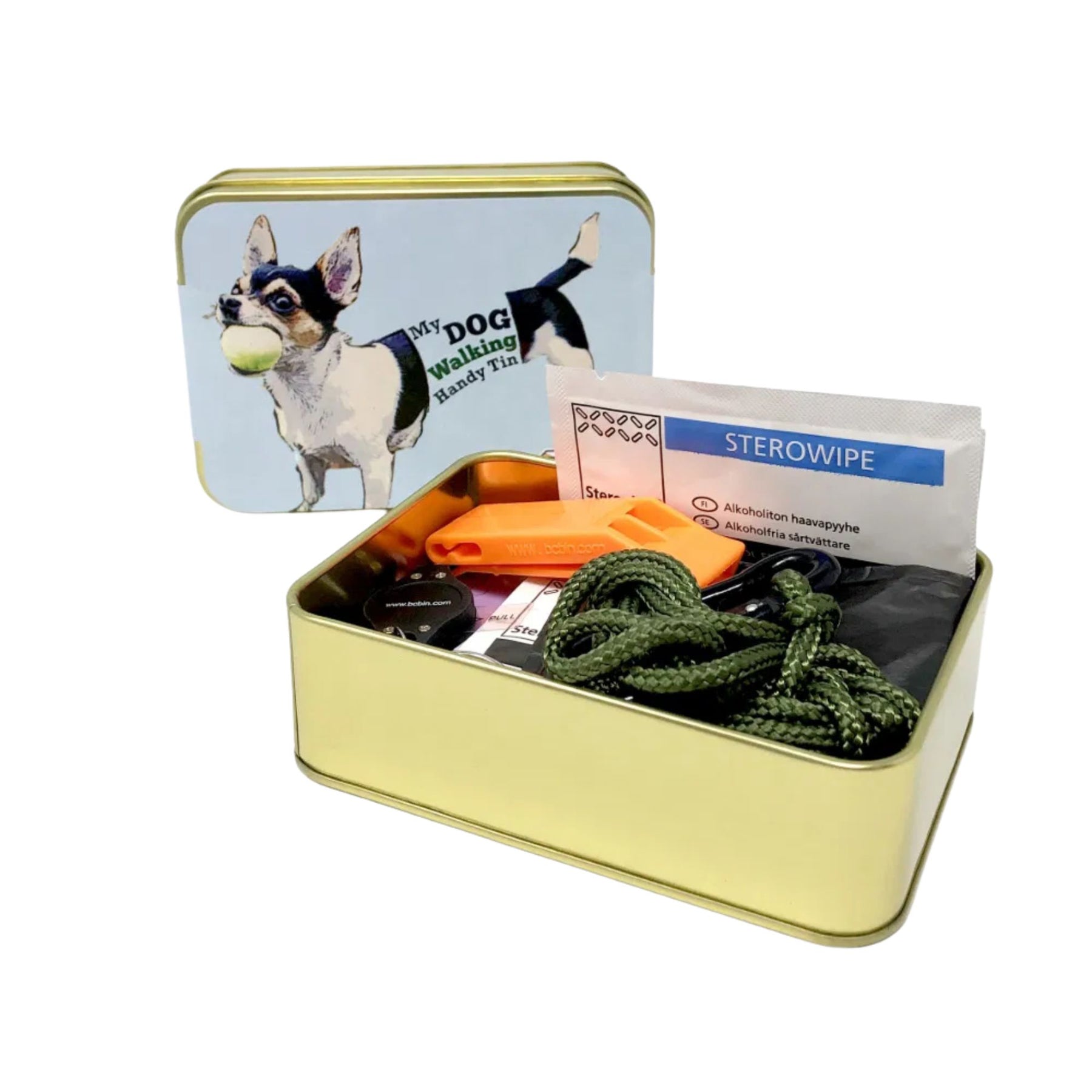 BCB | MY DOG WALKING HANDY TIN - Kit d'emergenza per passeggiate con il cane - BackPacco - BP-BCB-ADV053