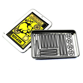 GRIM WORKSHOP | SEWING NEEDLE CARD - Set da cucito per portafoglio