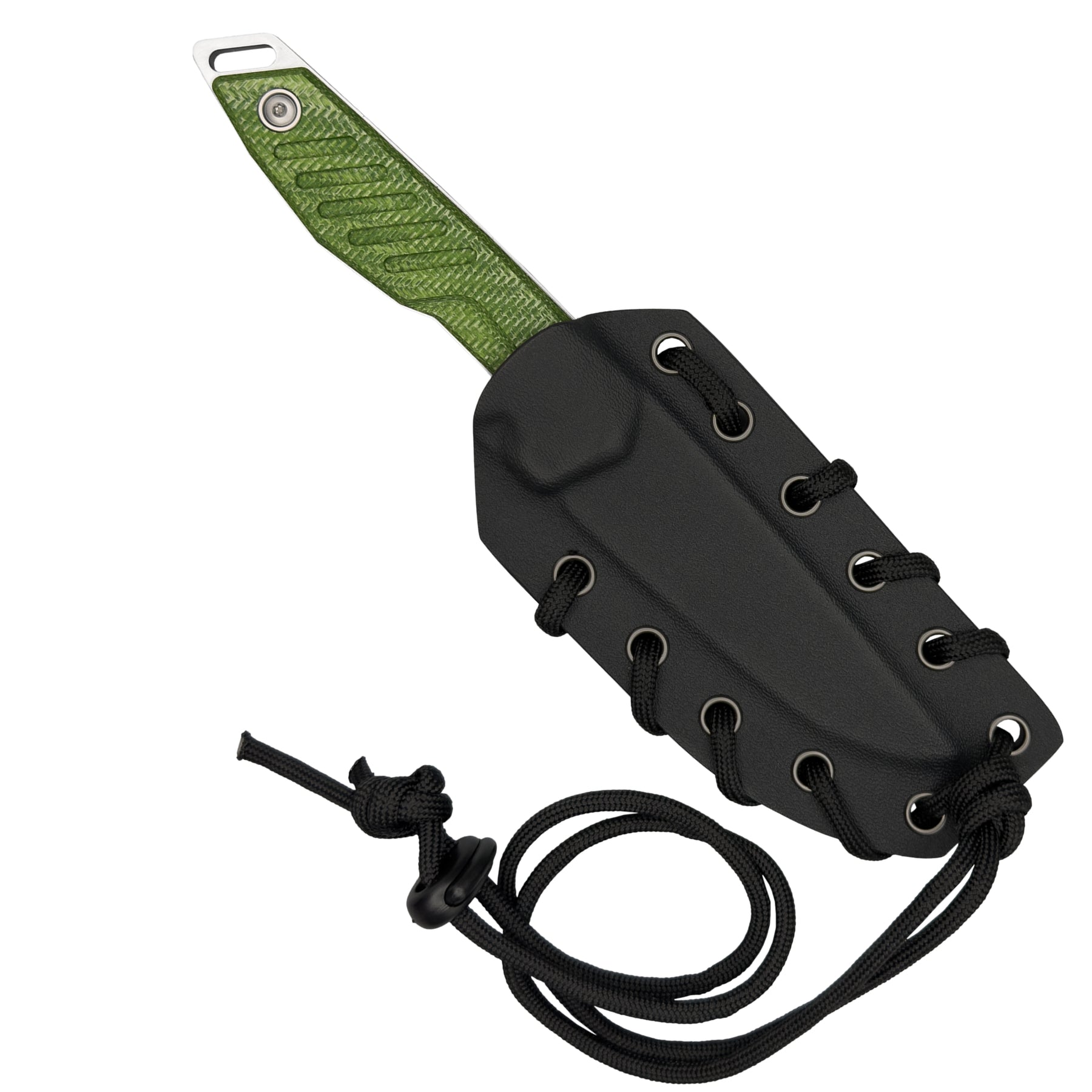 Extrema Ratio BFK Pixel coltello a lama fissa compatto con profilo tanto modificato,  impugnatura ergonomica scanalata e passante per cordino ideale per everyday carry tattico