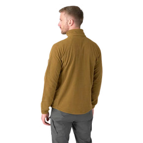 Helikon-Tex Alpha Tactical Jacket giacca tattica in pile leggero Grid Fleece con collo alto, zip intera YKK, tasche pettorali e pannelli a strappo sulle maniche per outdoor e softair