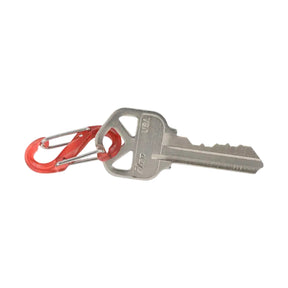 Nite Ize KeyRing S-Biner anello portachiavi con sei mini moschettoni a doppia leva per organizzazione e sicurezza chiavi in confezione originale