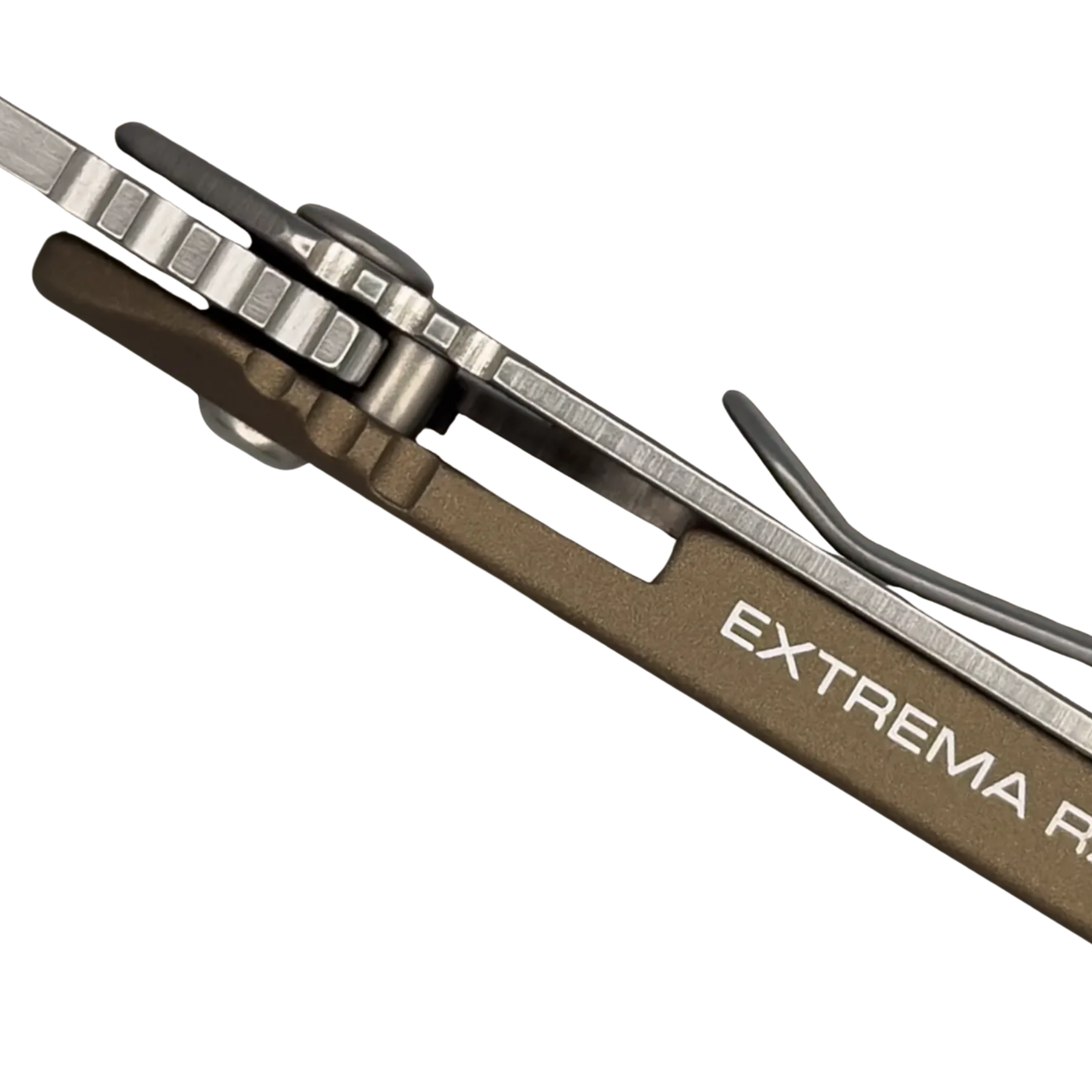 Extrema Ratio ANT SP: Coltello chiudibile EDC ultra-compatto e leggero. Lama in acciaio Bohler N690 e impugnatura in alluminio anticorodal anodizzato. Dotato di asola per cordino. Design minimalista ideale per porto quotidiano e utility.