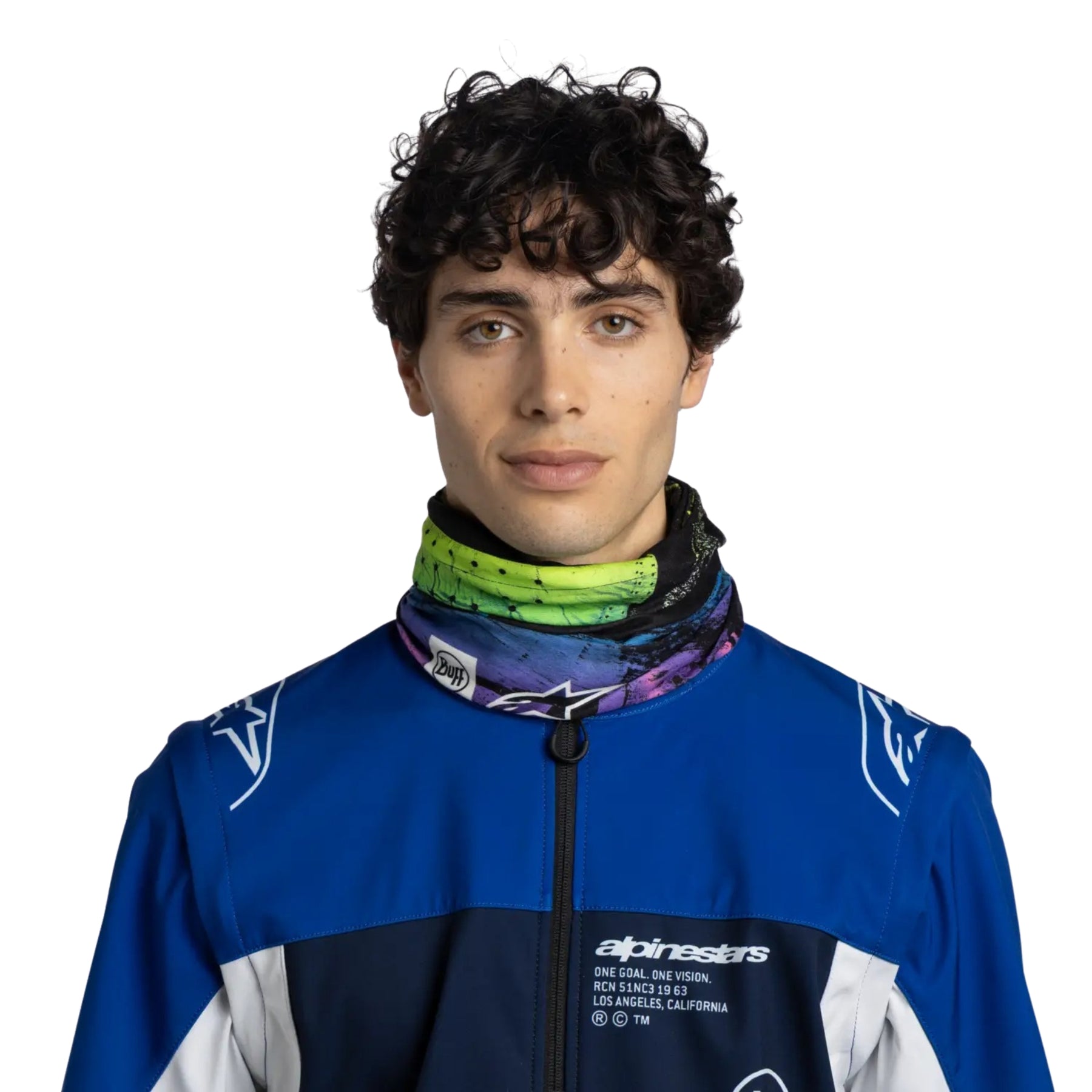 Buff Original EcoStretch Neckwear IGNITE MULTI scaldacollo tubolare multifunzione con protezione solare.