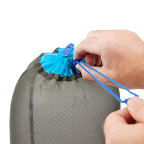 Sea to Summit Mesh Stuff Sack Set di tre sacche portatutto ultraleggere in rete traspirante con chiusura a cordoncino e presa sul fondo per organizzazione attrezzatura da campeggio outdoor e trekking
