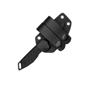 Extrema Ratio BFK NANO coltello a lama fissa neck knife compatto con lama drop point in acciaio, guancette ergonomiche sagomate e foro passante per cordino da porto al collo o EDC tattico