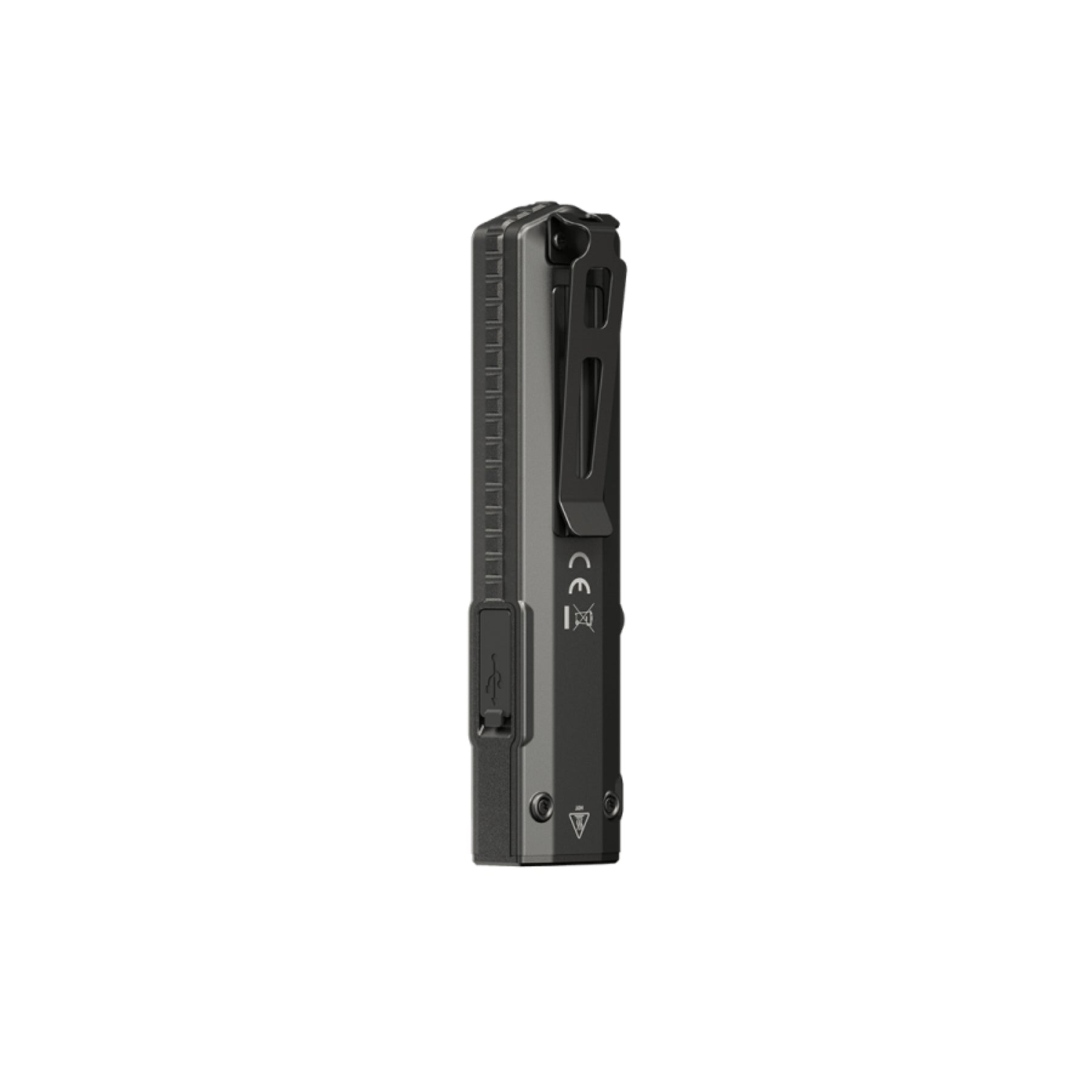 Nitecore EDC15 torcia tascabile ultra piatta da 1200 lumen con LED UHi 25, fascio fino a 208 metri e luce UV integrata, ricaricabile USB-C, ideale per everyday carry ed equipaggiamento tattico.