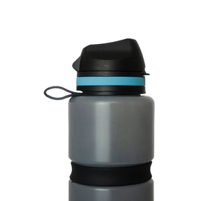 Water-to-Go Eco Active Bottle 75 cl borraccia filtrante con sistema di purificazione avanzato cinturino da polso integrato e chiusura di sicurezza ideale per attività outdoor escursionismo e sport.