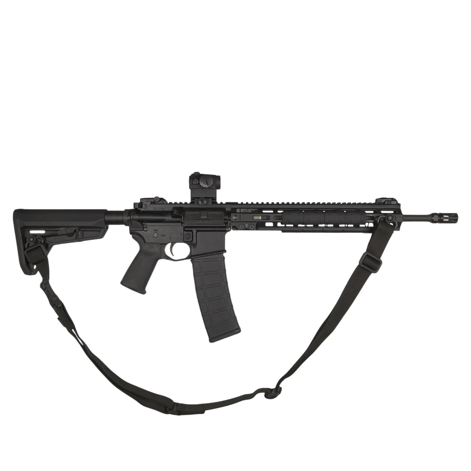 Supporto per girella QD Magpul M-LOK QD Sling Mount, punto di attacco in acciaio per cinghia a sgancio rapido, compatibile con sistemi M-LOK su paramani e astine per fucili