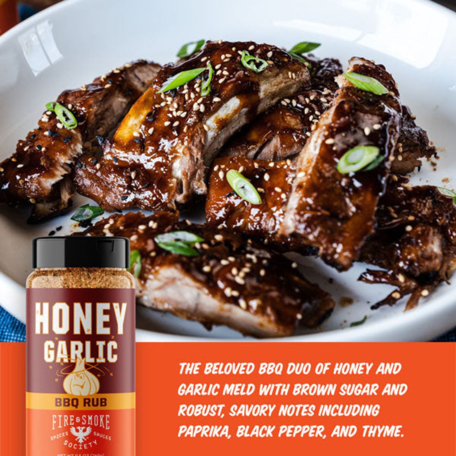 FIRE & SMOKE | HONEY GARLIC - Dolce, pepato e affumicato!