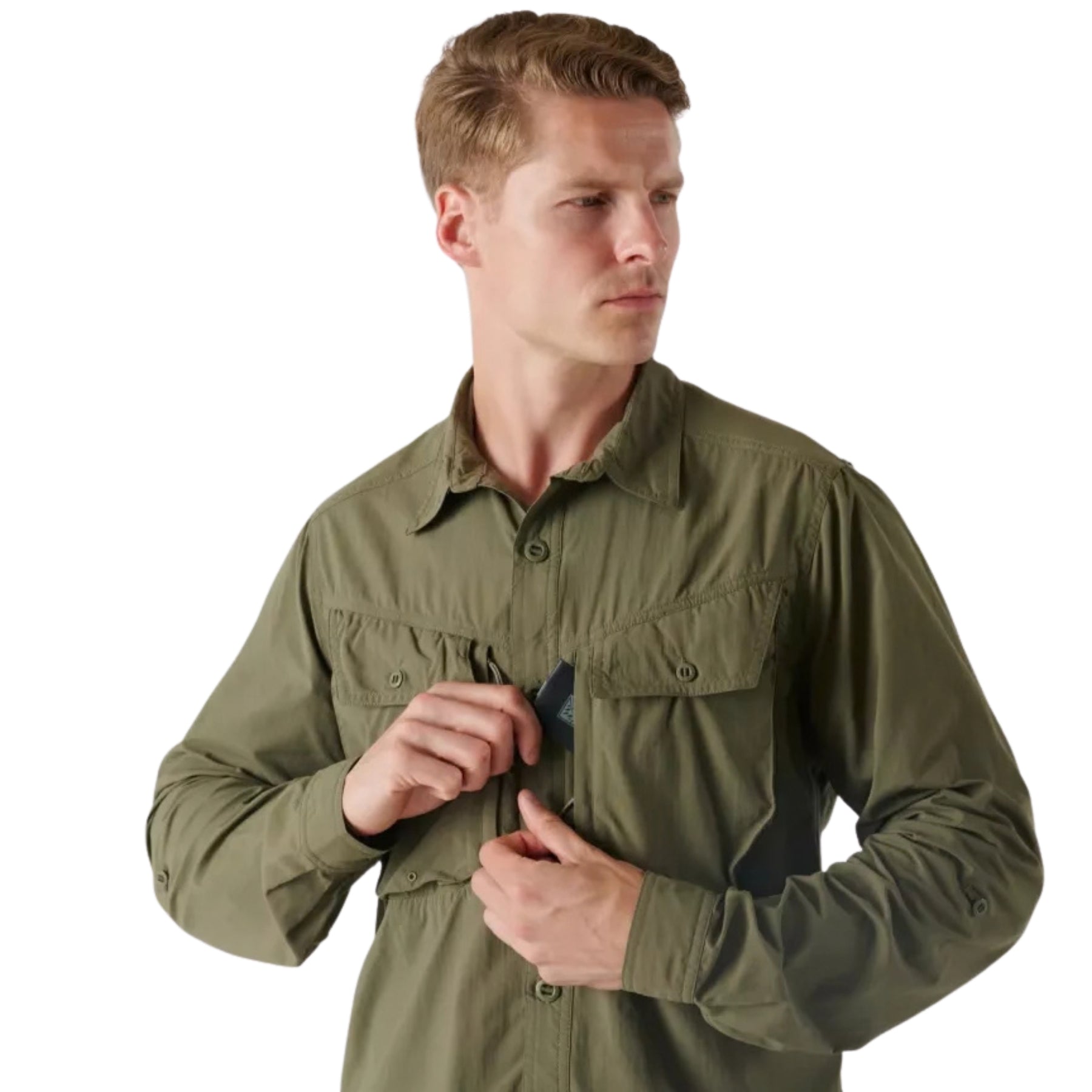 HELIKON-TEX | CANOPY JUNGLE SHIRT - Camicia tecnica UPF50 - BackPacco - BP-HELIKON-KO-CJS-NL-02-B02