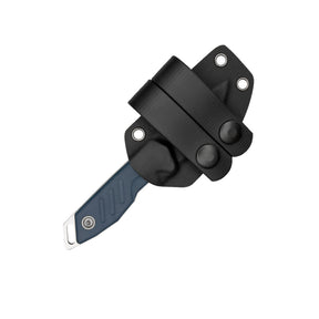 Extrema Ratio BFK NANO coltello a lama fissa neck knife compatto con lama drop point in acciaio, guancette ergonomiche sagomate e foro passante per cordino da porto al collo o EDC tattico