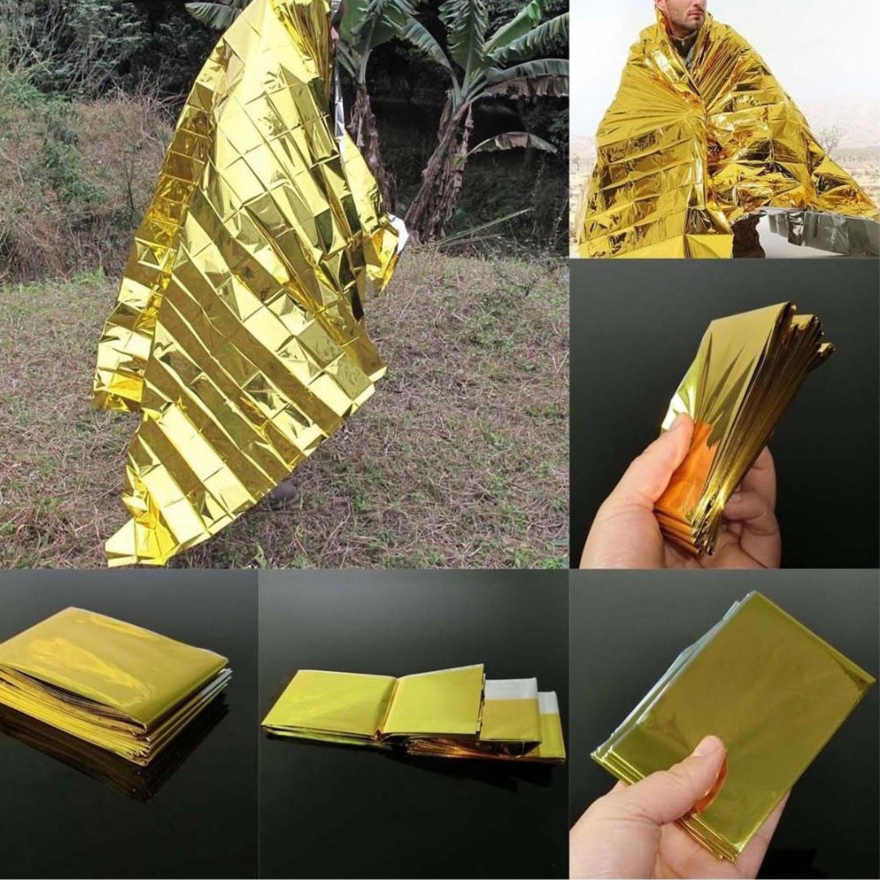 BCB | REFLECTIVE SURVIVAL BLANKET - Coperta d'emergenza