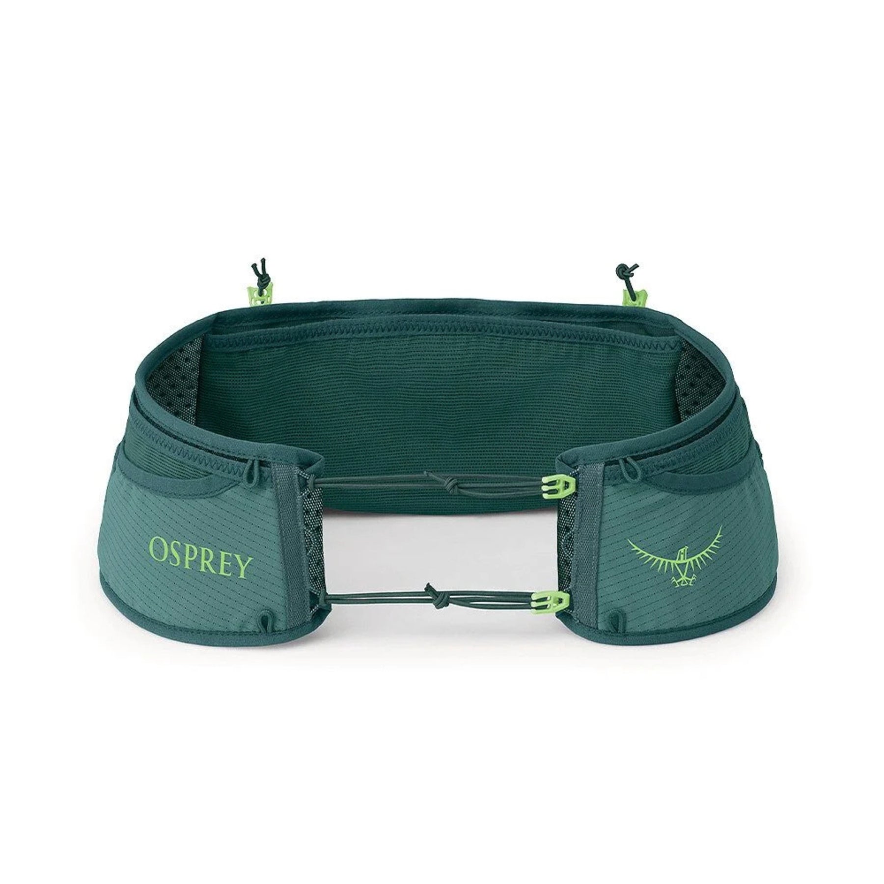 Osprey Duro Dyna Pro Belt cintura marsupio per trail running da 0.8 litri con schienale in rete traspirante tasca frontale con zip e cordini elastici di compressione e trasporto