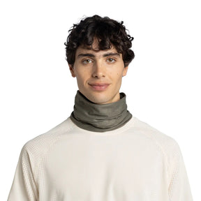 BUFF | COOLNET UV NECKWEAR INSECT SHIELD - SOLID KHAKI - Scaldacollo repellente con protezione solare - BackPacco - BP-BUFF-119329.854.10.00