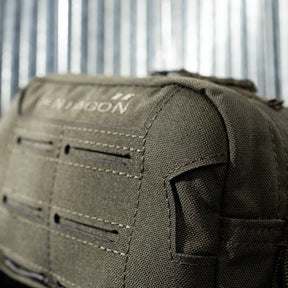 Pentagon Elpis Utility Pouch 15x10 Tasca Multifunzionale in Cordura 500D con Sistema MOLLE Laser Cut Cerniere YKK a Due Vie e Tasca Interna in Mesh Accessorio Tattico Modulare per Zaino o Cintura
