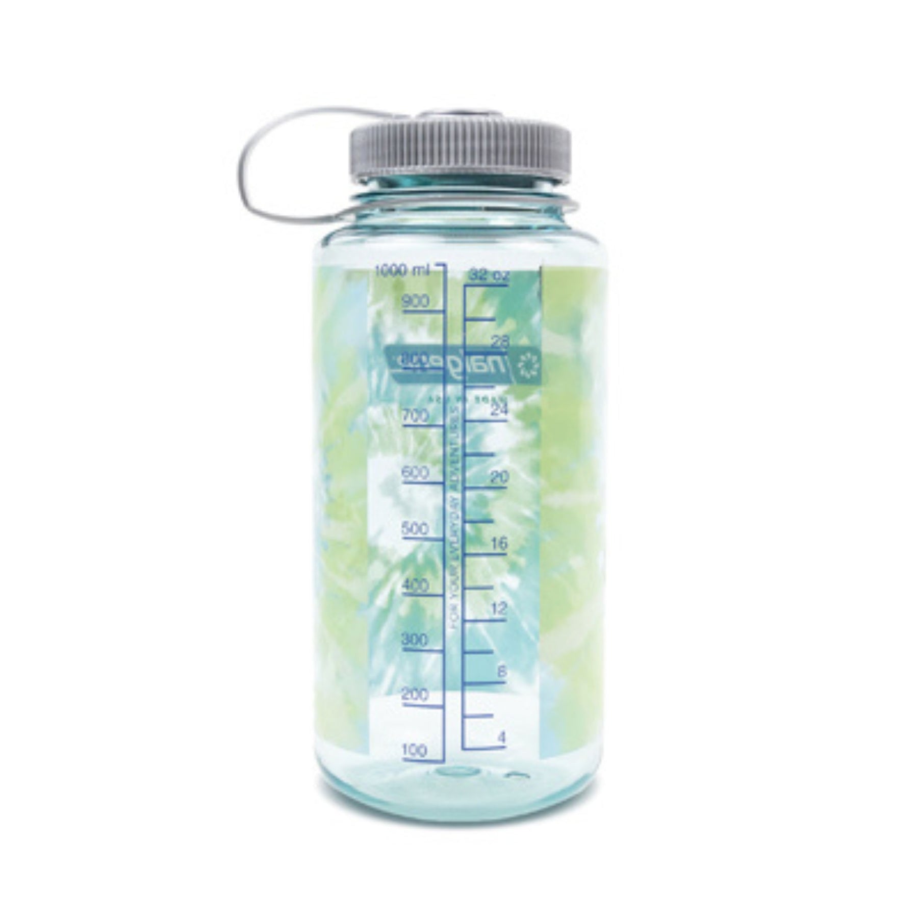 NALGENE | WIDE MOUTH TIE DIE Seafoam Platinum Blue- Borraccia a bocca larga 0.94 L edizione limitata