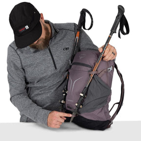OSPREY SPORTLITE 15 Zaino da trekking da 15 litri con schienale traspirante AirScape, apertura a zip, tasche elasticizzate, scomparto idratazione e cinghie di compressione, ideale per escursioni, collezione 2026