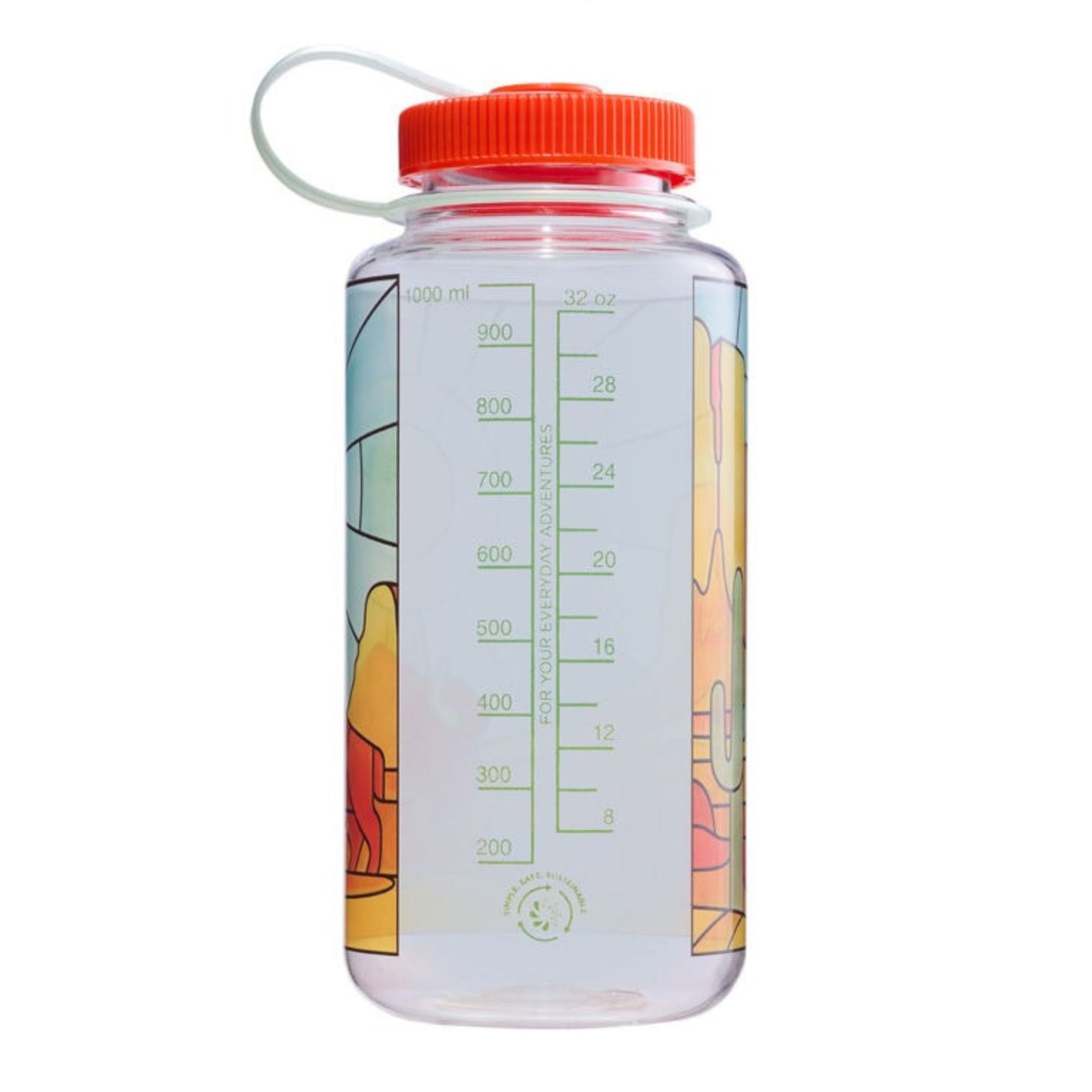 NALGENE | WIDE MOUTH STAINED GLASS PRINT BOTTLE Desert - Borraccia a bocca larga 0.94 L