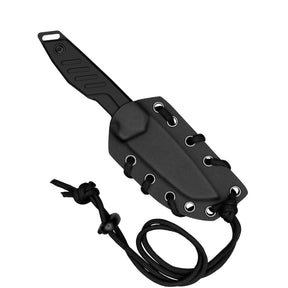 Extrema Ratio BFK Micro coltello a lama fissa compatto con profilo tanto modificato, impugnatura ergonomica sagomata e foro passante per cordino ideale per everyday carry tattico